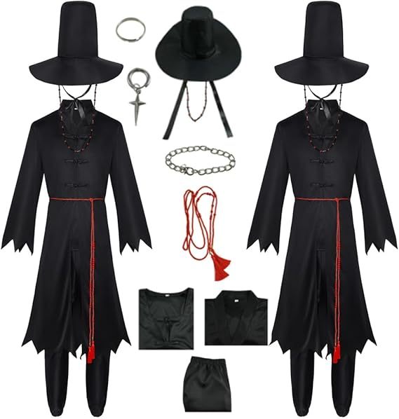 Jinu Costume for Kids – Saja Boys Inspired Cosplay Outfit