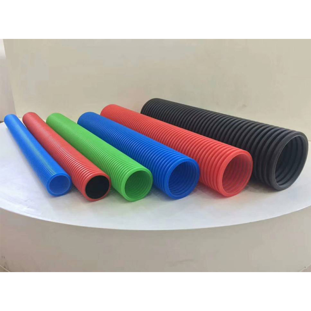 PA/PE/PP/PVC single wall, double-wall corrugated pipe extrusion line