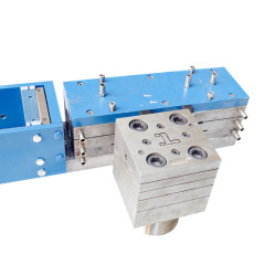 JWELL PVC PP PE PC ABS Small Profile Extrusion Line