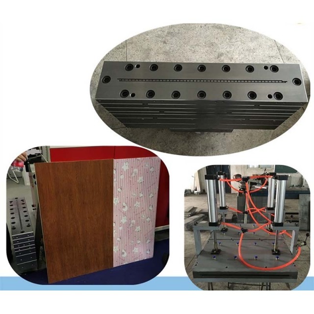 JWELL PVC Wood-Plastic Quick Assembling Board Extrusion Line