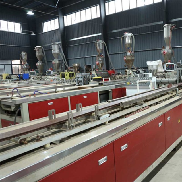 JWELL PE&PP Wood-Plastic Profile Floor Extrusion Line
