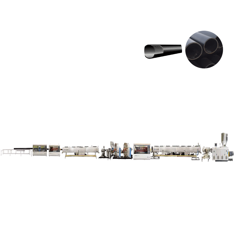 High Pressure RTP Twisted Composite Pipe Extrusion Line