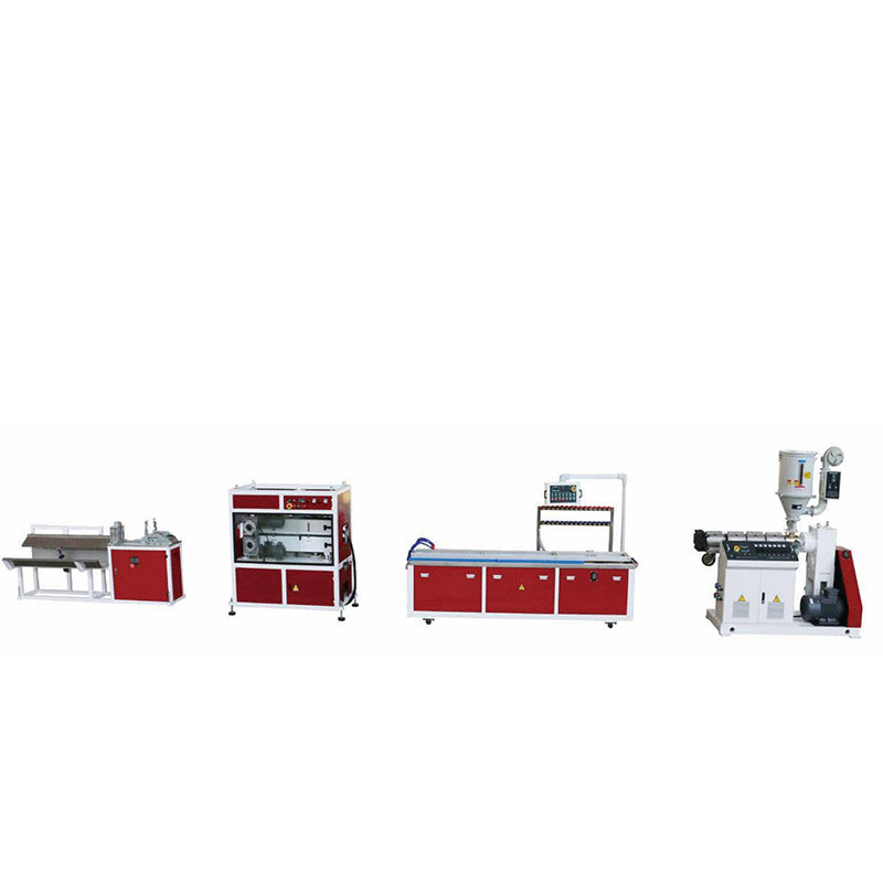 JWELL PVC PP PE PC ABS Small Profile Extrusion Line