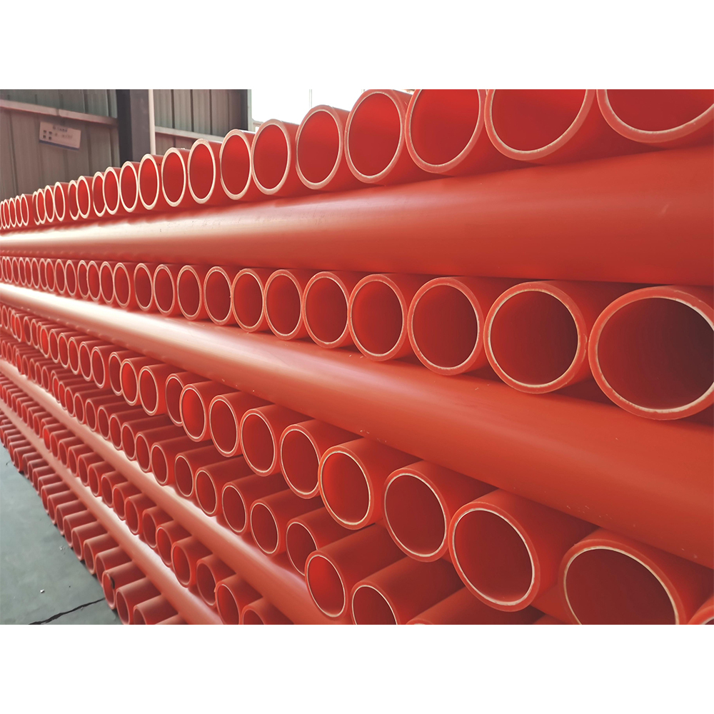 PP Chemical Usage Pipe and MPP Electrical Wire Protection Pipe Extrusion Line
