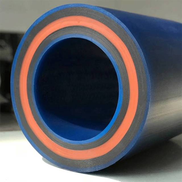 HDPE Multi-Layer Co-extrusion silicon core Pipe High Speed Energy-saving