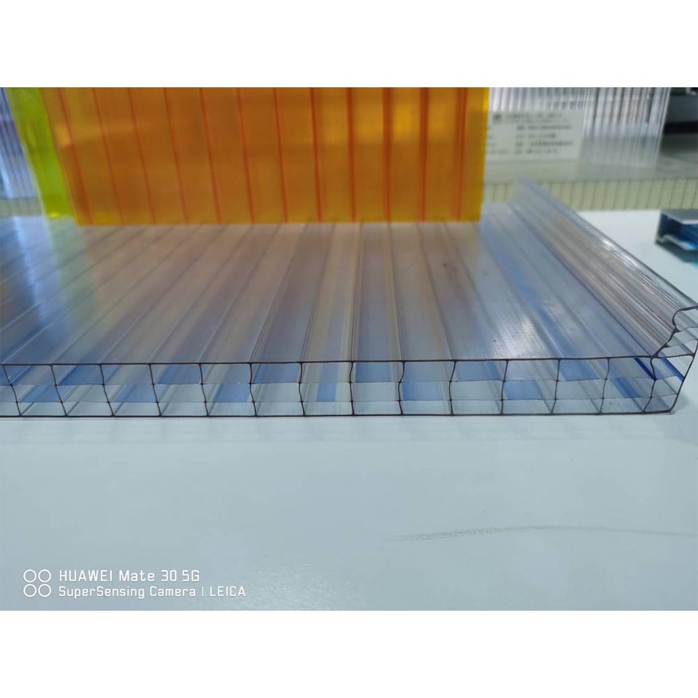 PC PP PE Plastic Hollow Cross Section Extrusion Line