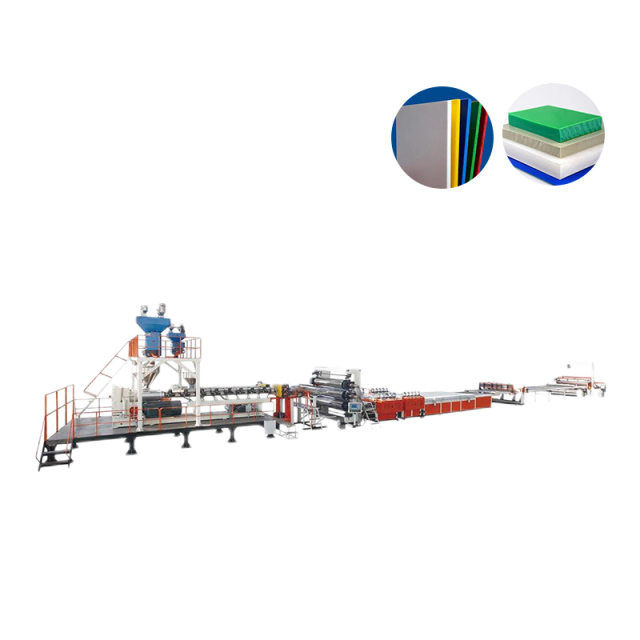 PP, PE, ABS, PVC Thick Plate Extrusion Line