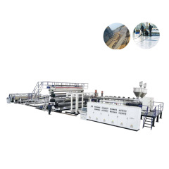 TPO PVC EVA PE Waterproof Sheet Extrusion Line