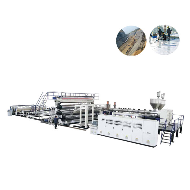 TPO PVC EVA PE Waterproof Sheet Extrusion Line
