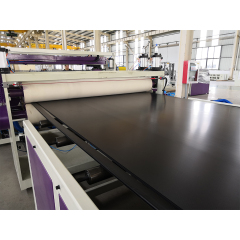 PP Hollow Building Template Board One Mold Double Out Extrusion Line
