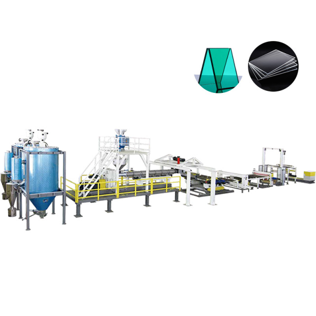 PC PMMA Optic Sheet Extrusion Line
