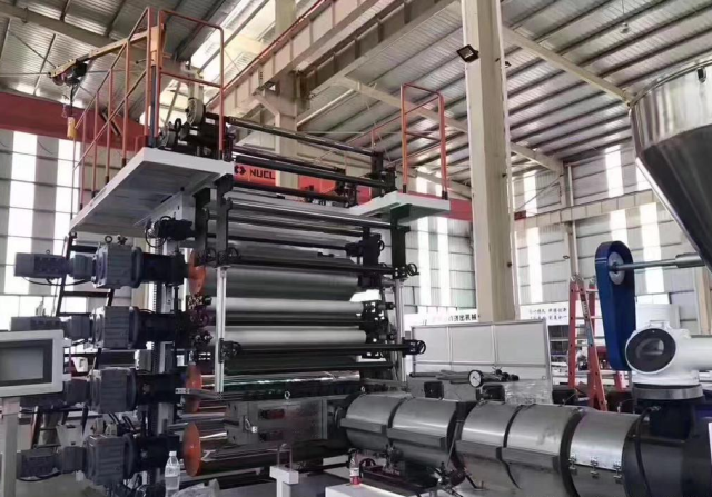 LVT Composite floor Extrusion Line