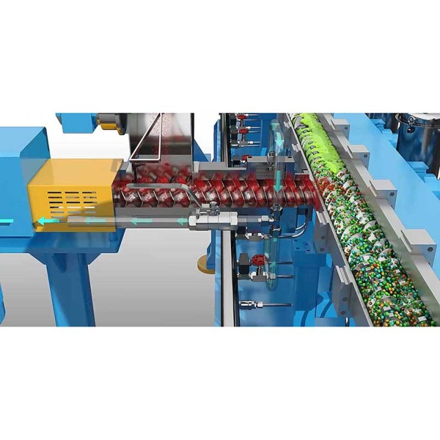 Starch Filled Bio-plastic Compounding Line