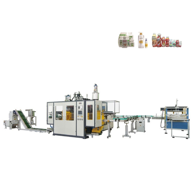 2ltr Single Die Head Double Station Blow Molding Machine for Bottles