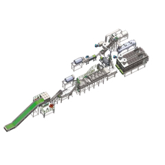 Waste Woven/Plastic Film Recycling Washing Line
