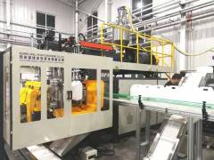 12ltr Single Die Head Double Station Blow Molding Machine for Bottles and Barrels