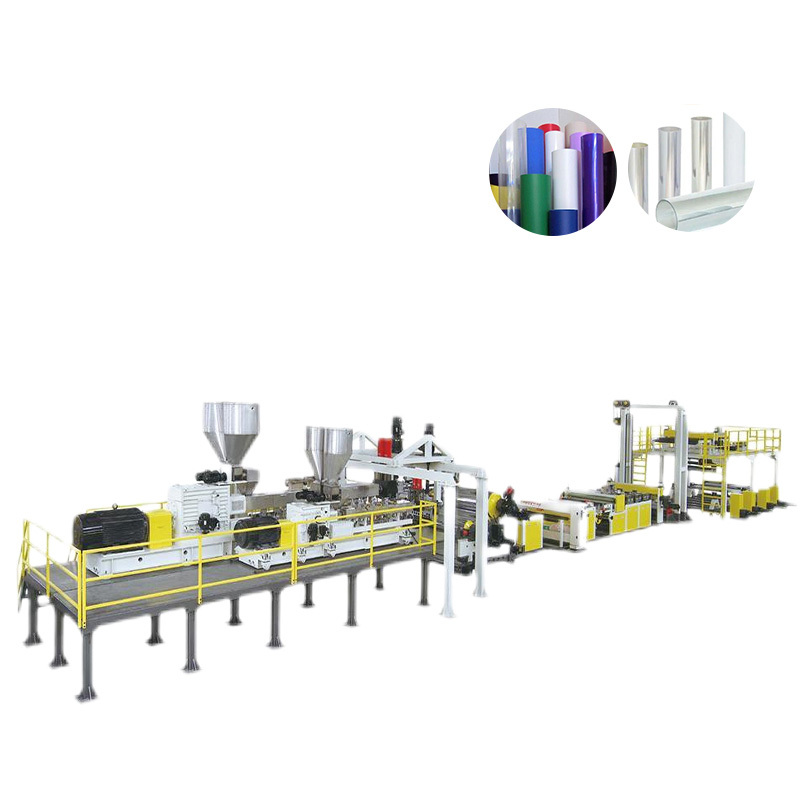 Twin Screw Dryer-free Vented PET Sheet Extrusion Line