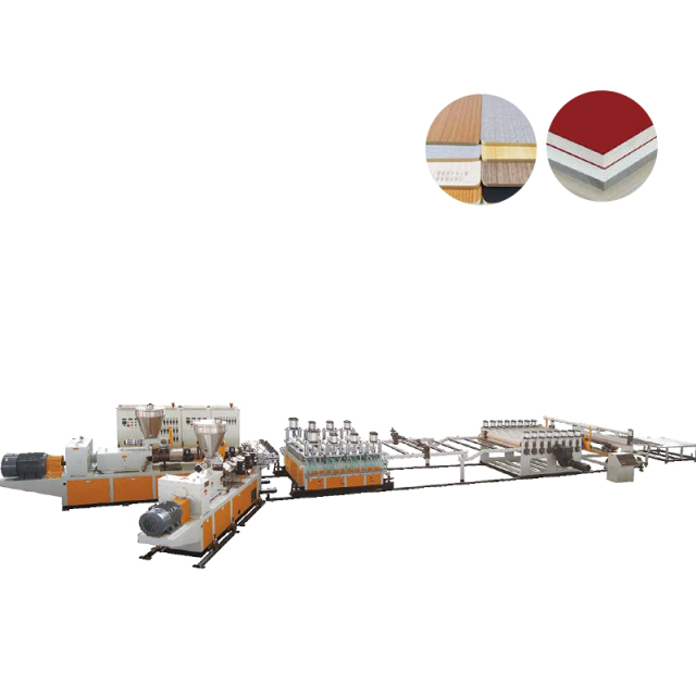 PVC Skinning(WPC)Foaming Board Extrusion Line
