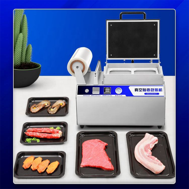 DQ-240VST Tabletop Manual Vacuum Skin Packaging VSP Sealer