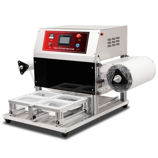DQ430T-E Tabletop MAP Packaging Machine Modified Atmosphere Sealer