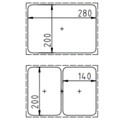 DQ-240VST Tabletop Manual Vacuum Skin Packaging VSP Sealer