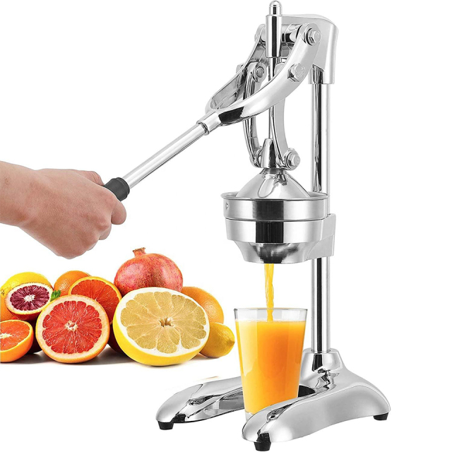 Multi-Function Citrus Juicer Stainless Steel Plastic Compact Home Kitchen Juice Extractor