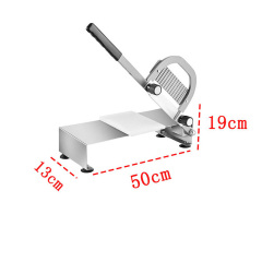 Manual Wavy French Fry Slicer Durable Stainless Steel Potato Cutter