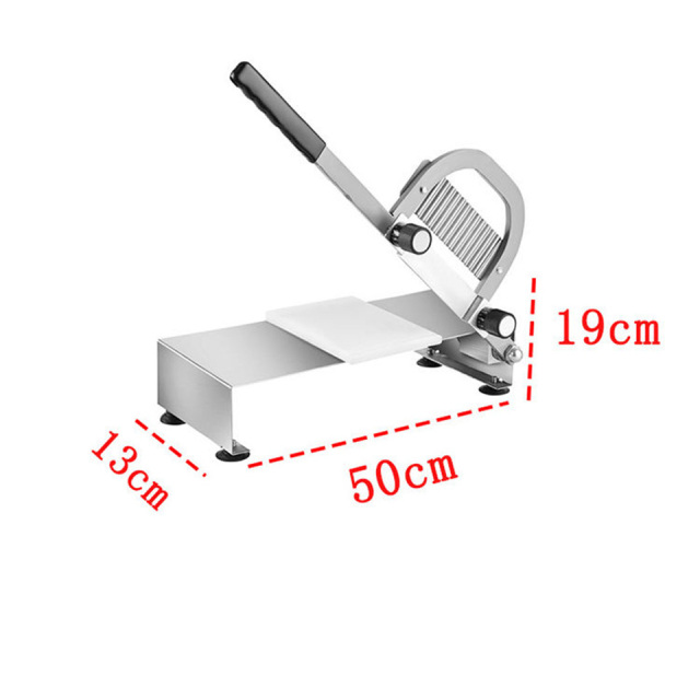 Manual Wavy French Fry Slicer Durable Stainless Steel Potato Cutter