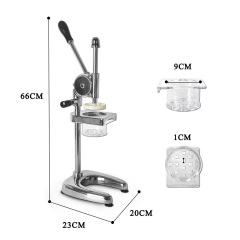 Manual Spiral Potato Cutter Stainless Steel Durable and Easy to Clean