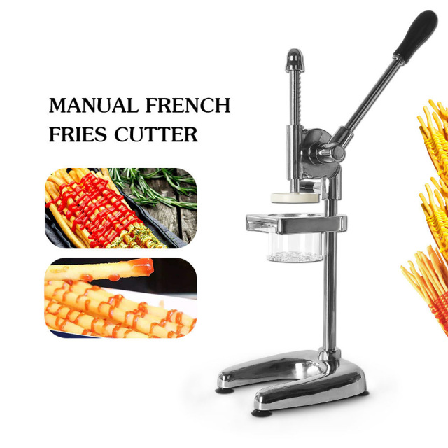 Manual Spiral Potato Cutter Stainless Steel Durable and Easy to Clean