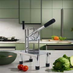 Long Handle Potato Chip Slicer Stainless Steel Kitchen Tool