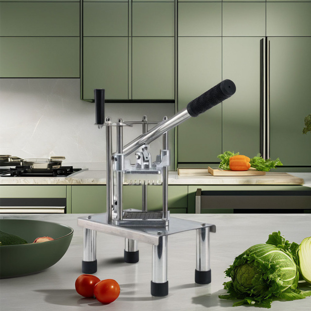 Long Handle Potato Chip Slicer Stainless Steel Kitchen Tool