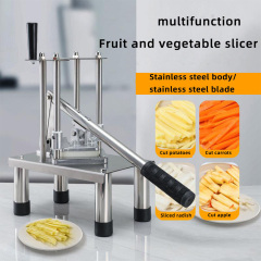 Long Handle Potato Chip Slicer Stainless Steel Kitchen Tool