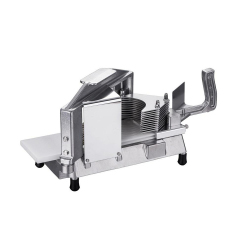 Manual Tomato Cutter Stainless Steel Fruit & Vegetable Slicer Compact Kitchen Tool