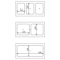 DQ580SAT-E Commercial Automatic Chain Packaging Machine MAP Gas Flush