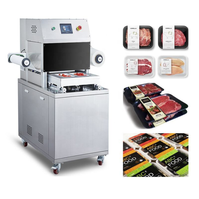 DQ305L-V Vertical MAP Vacuum Packaging Machine with 280mm Film