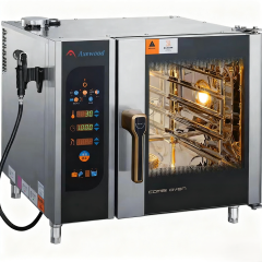 AWE-0623DX-M2 Commercial Steam Oven 6 GN Trays 4.8kW Electric