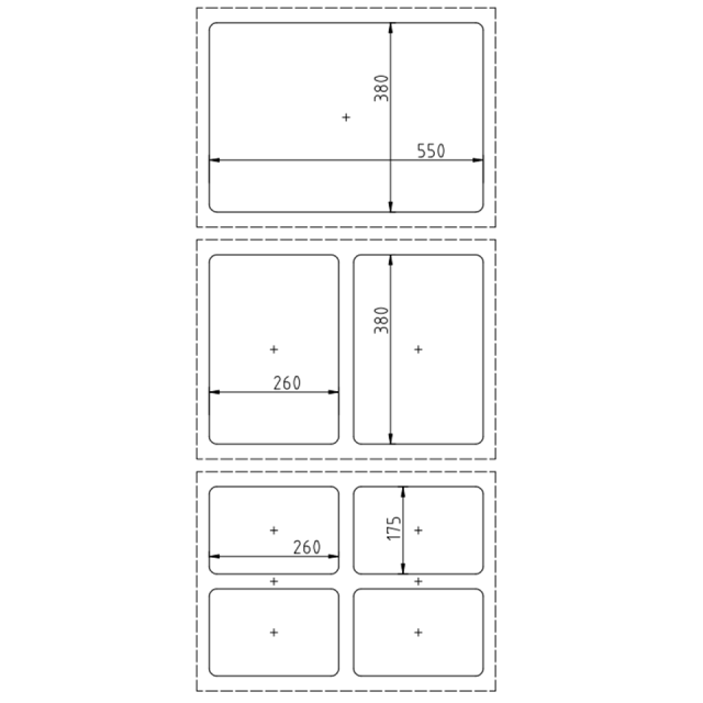 DQ440L-V Vertical MAP Vacuum Packaging Machine Gas Flush Sealer 440mm Film