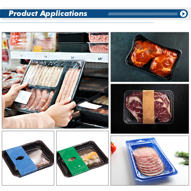 DQ330VSL Vertical Skin Packaging Machine 63m³/h Vacuum High-Quality Food Sealer