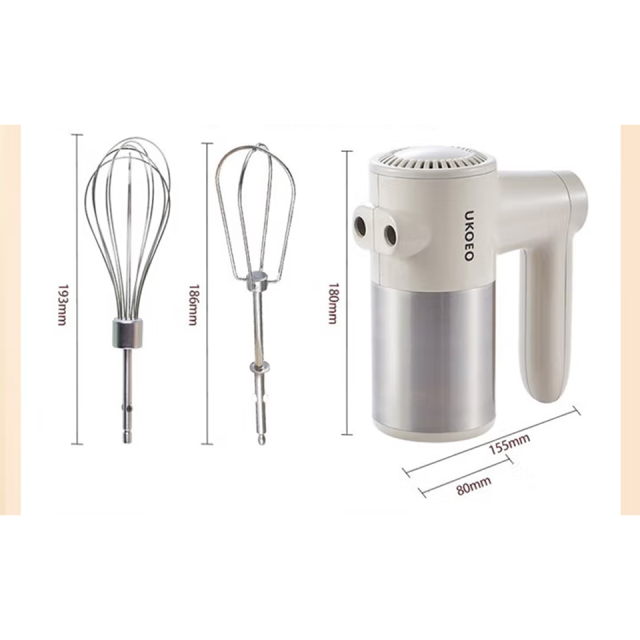 U5 Portable Hand Mixer 500W Multi-Speed Adjustable Kitchen Essential