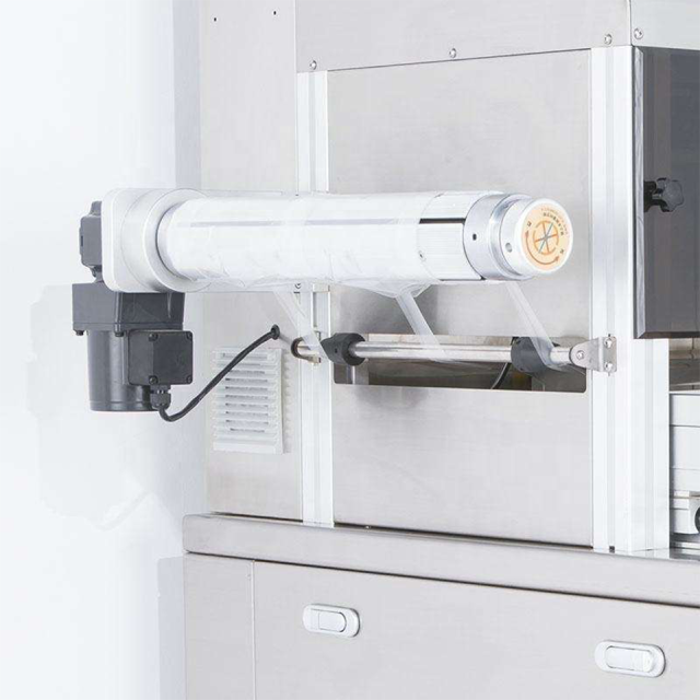 Commercial Vertical MAP Gas Flush Packaging Machine DQ370L-E 370mm Film