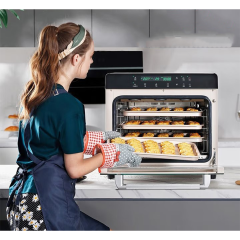 80S Convection Oven 56L Electronic Temperature Control Dual Mode Baking