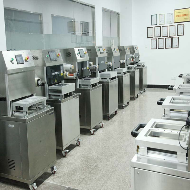 Automatic Vertical MAP Vacuum Packaging Machine DQ370L-V Gas Flush 370mm Film