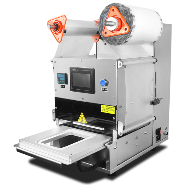 DF250TA-E Gas Flush Tray Sealer Aluminum Mold 260mm Film 240-480 Boxes Hour