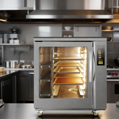 Commercial Dough Proofer 260L with Spray Mist Temperature Humidity and Timer