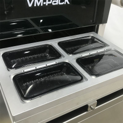 DQ440L-E Vertical MAP Packaging Machine Gas Flushing Sealer 440mm Film