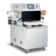 Commercial Vertical Skin MAP Vacuum Packaging Machine DQ440VSL 440mm Film