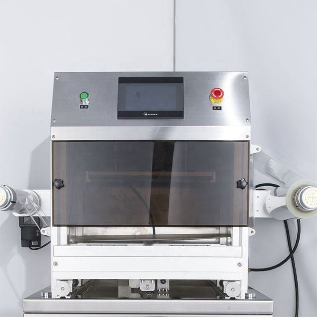 Automatic Vertical MAP Vacuum Packaging Machine DQ370L-V Gas Flush 370mm Film