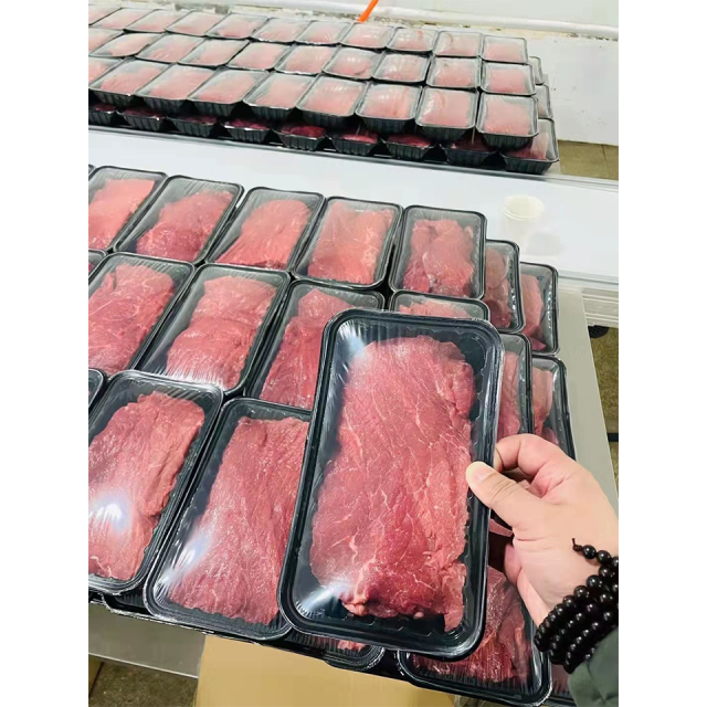 DQ440L-V Vertical MAP Vacuum Packaging Machine Gas Flush Sealer 440mm Film