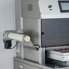 DQ440L-V Vertical MAP Vacuum Packaging Machine Gas Flush Sealer 440mm Film